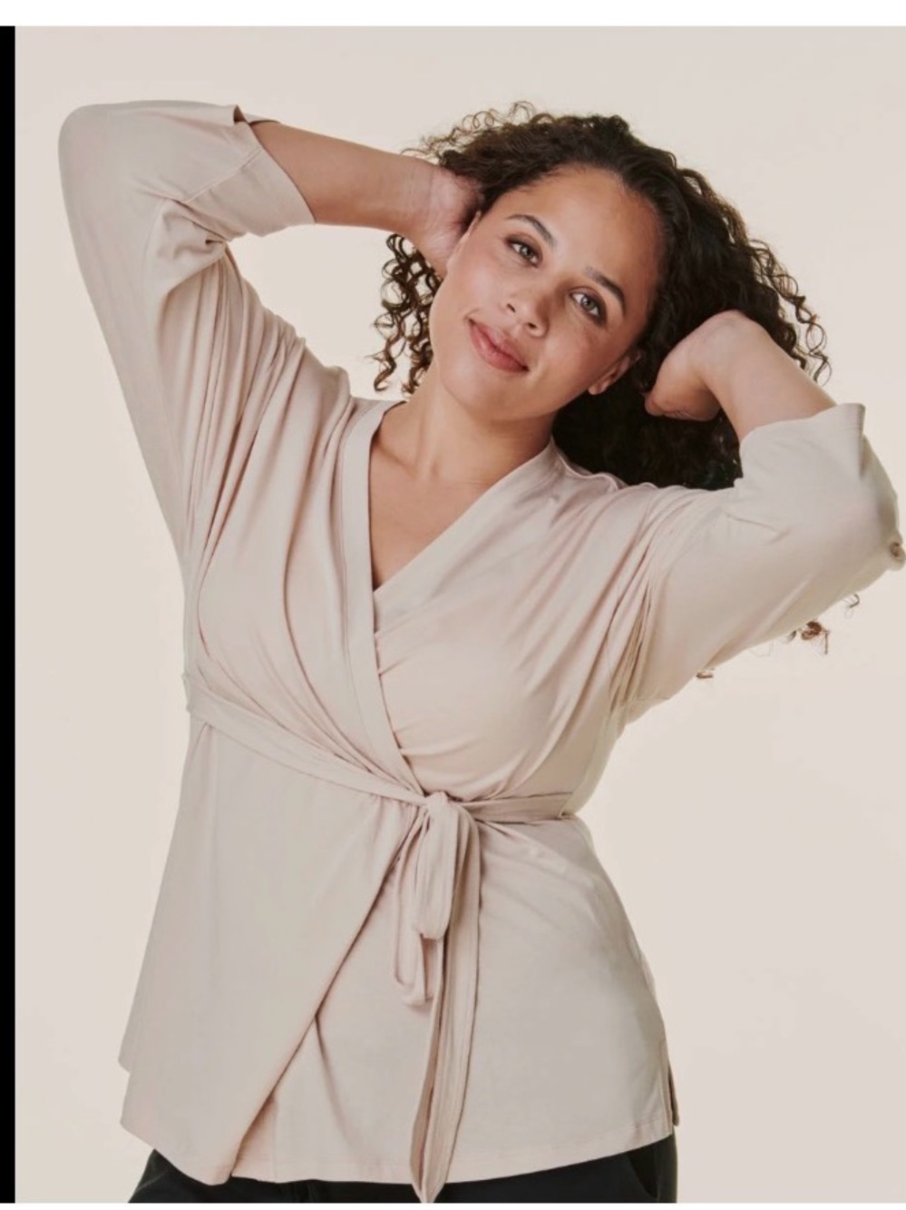 Bravado Nursing Top- cream
